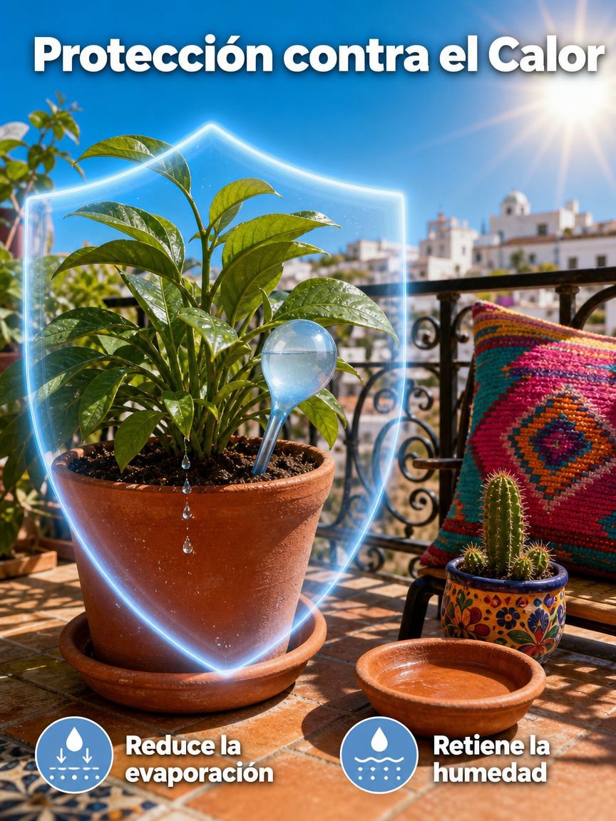 Dispositivo de riego inteligente para jardinería