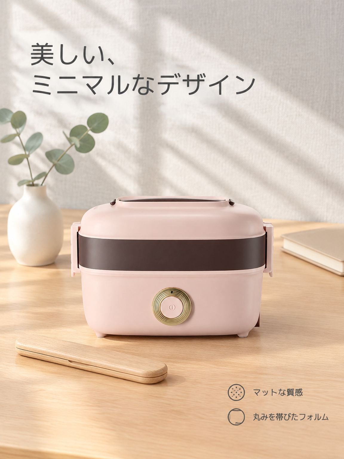 加熱機能付き携帯用電気弁当箱