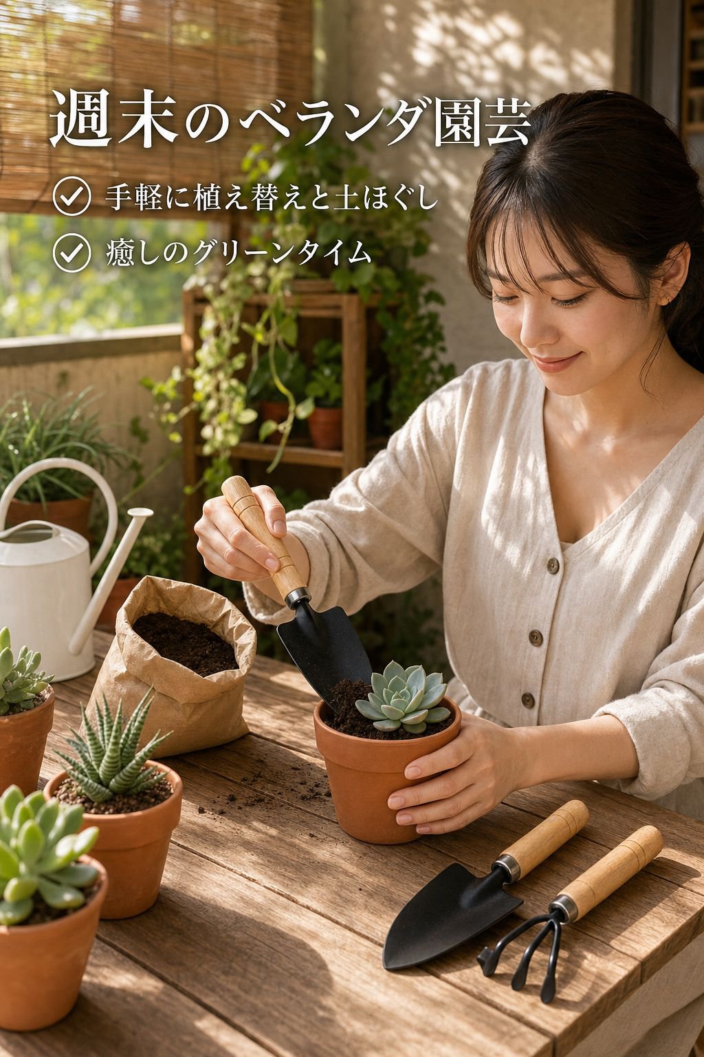 太木柄ガーデン小型土打器