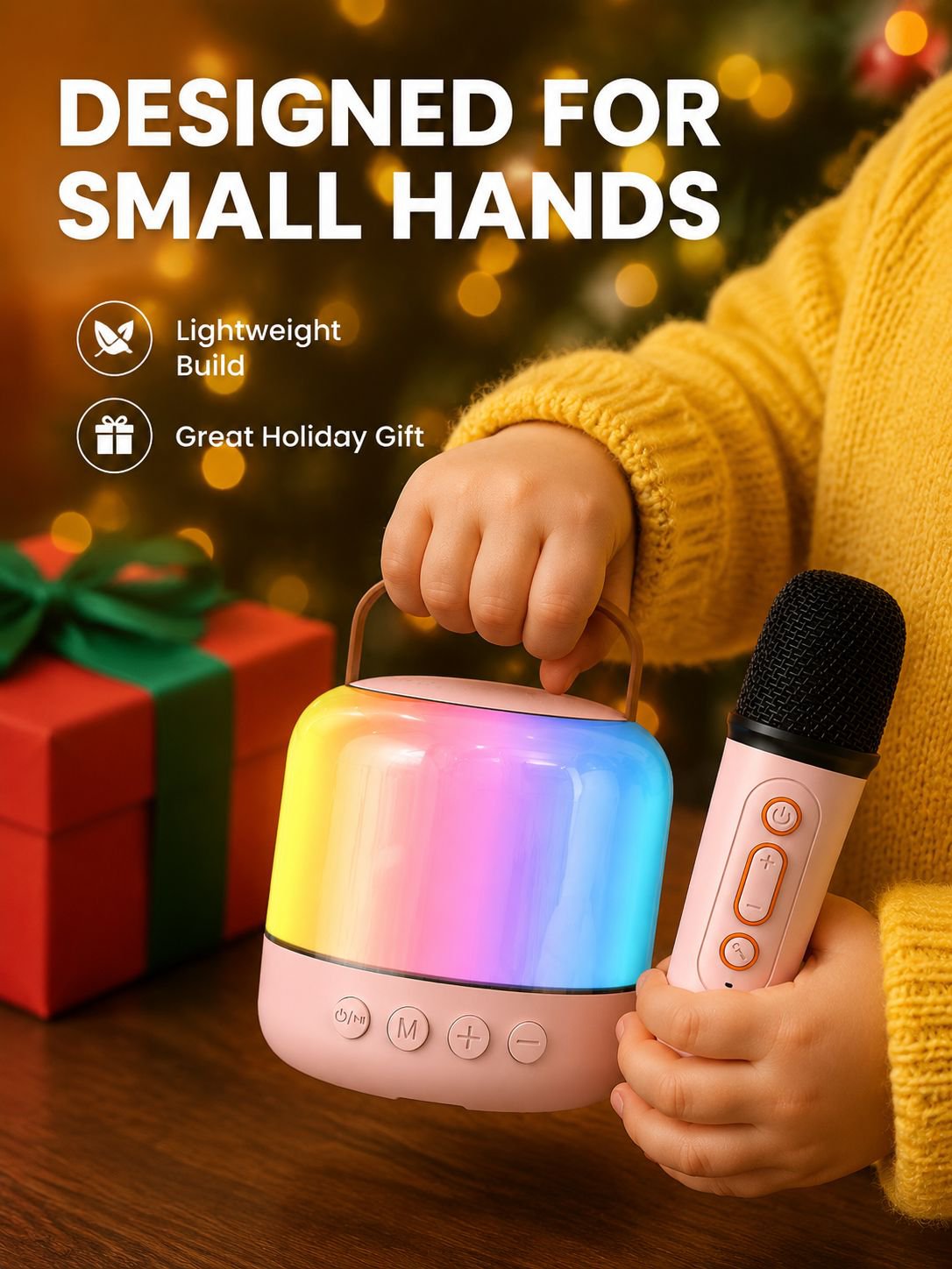 Children's Home KTV Wireless Bluetooth Portable Microphone Speaker