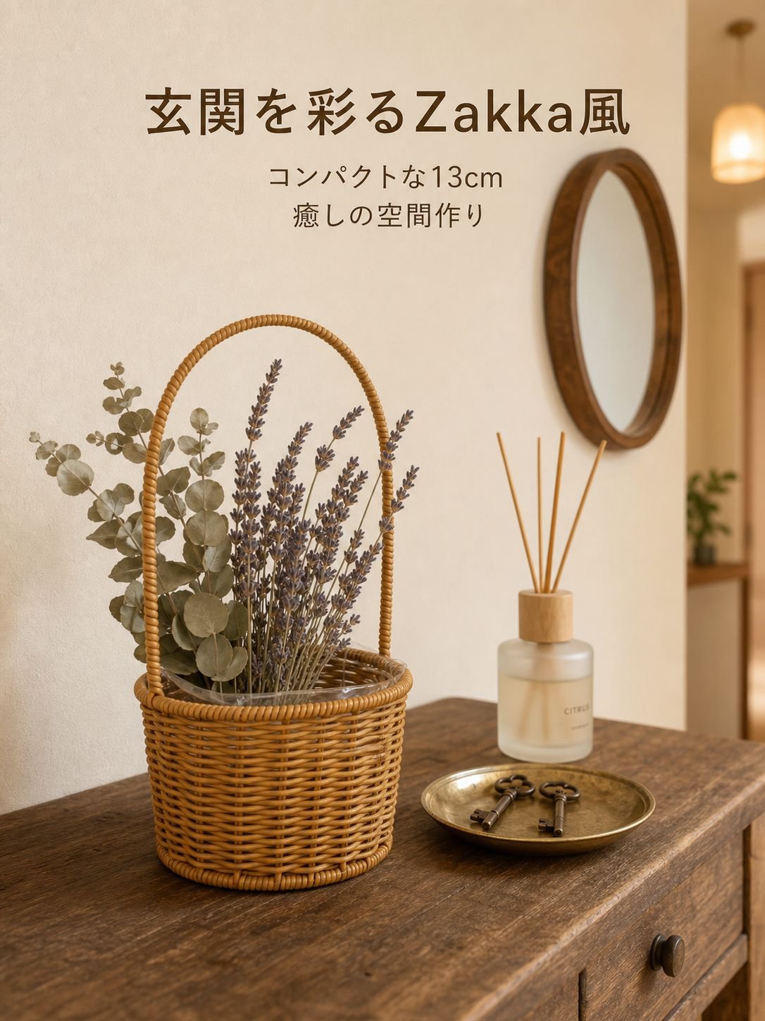 手作りラタン風花かご リビング田園風フラワーバスケット