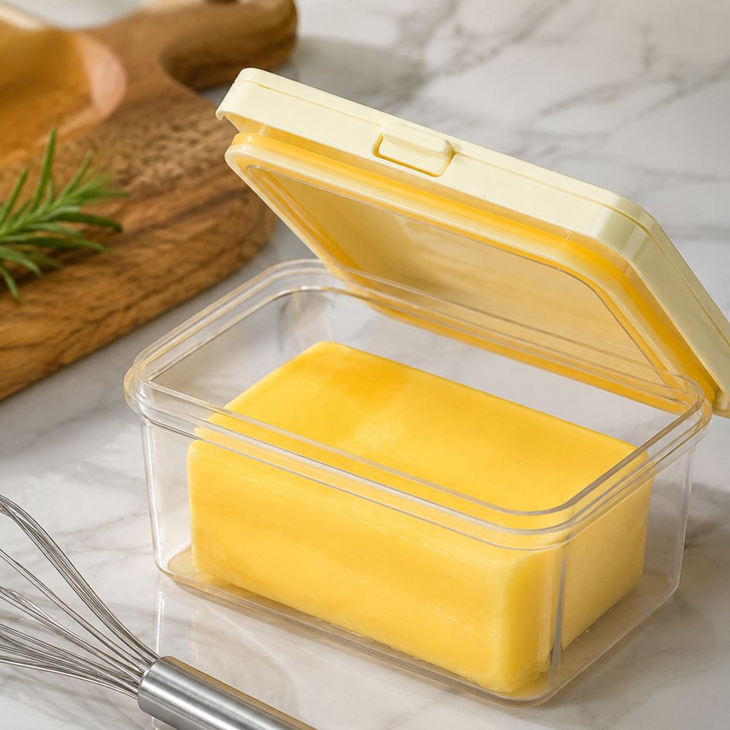 500g Compartment Fresh-Keeping Box for Cream Cheese