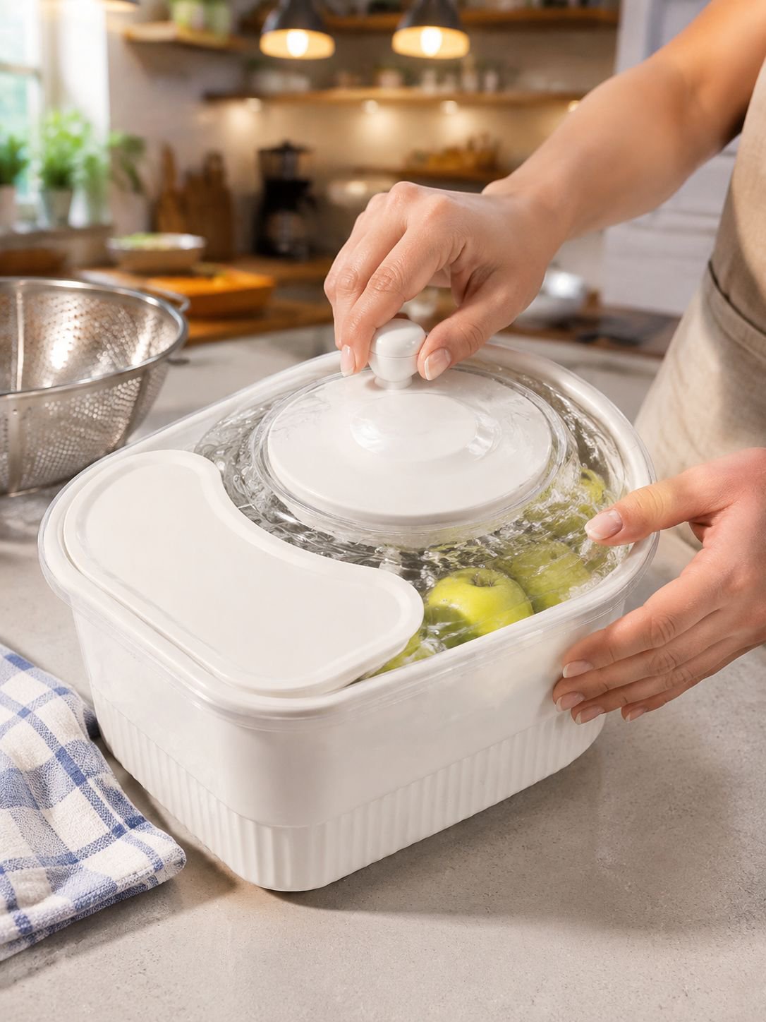 Lavadora de alimentos eficiente para el hogar