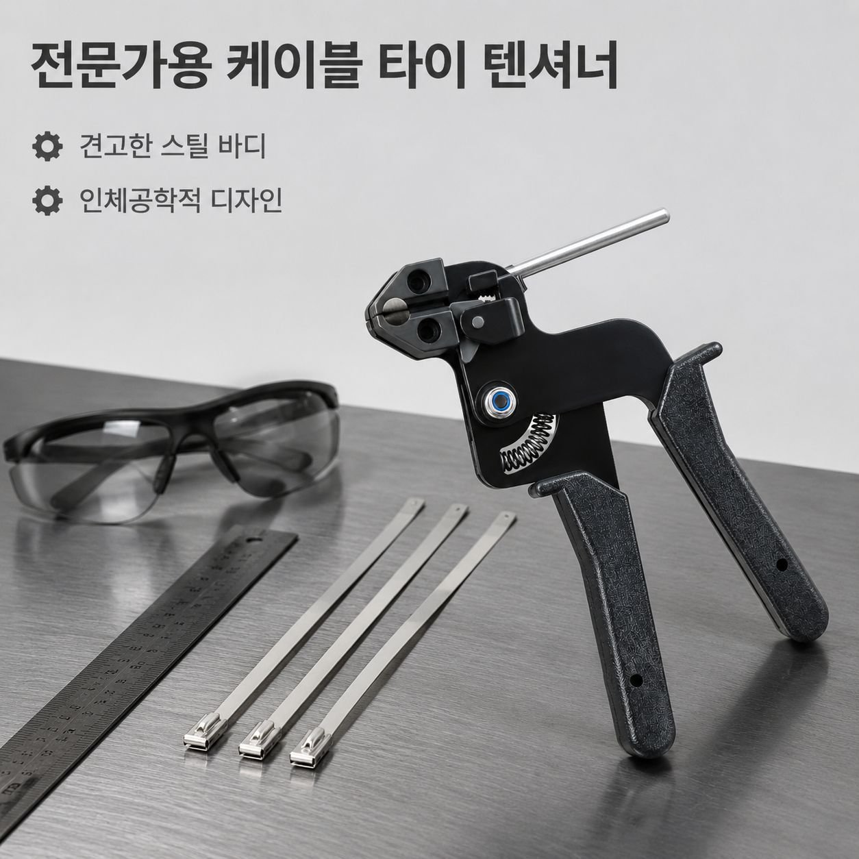 스테인리스 스틸 수동 케이블 타이 조임기
