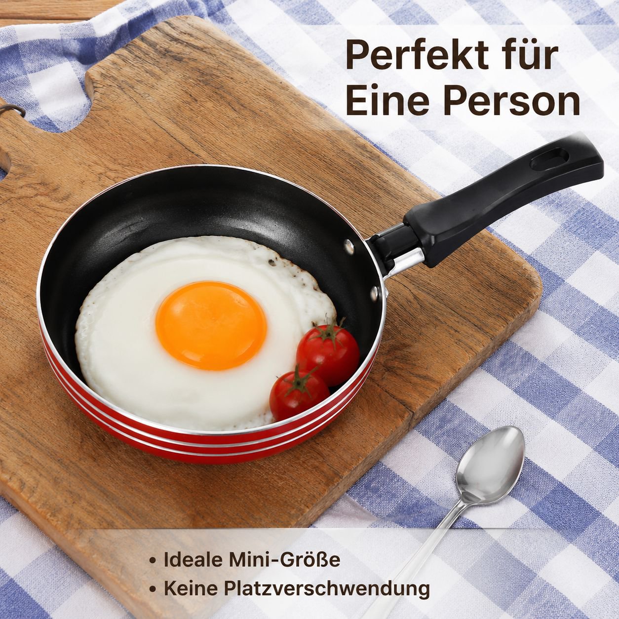 Mini-Bratpfanne mit Antihaftbeschichtung