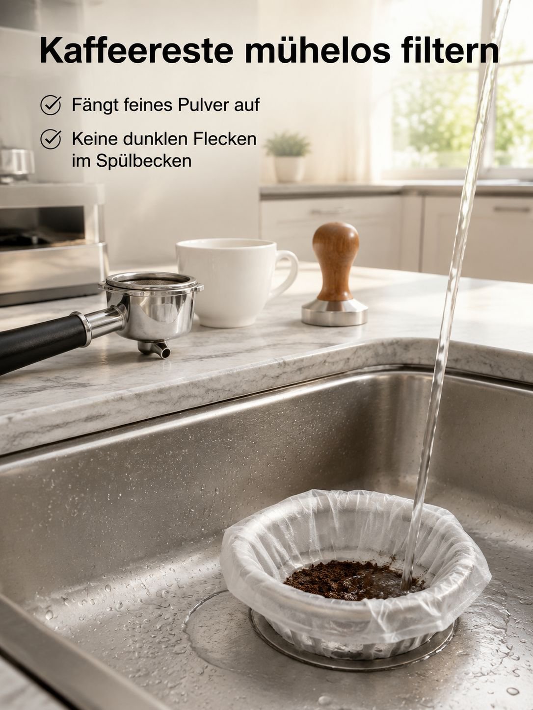 Spülbecken-Abflussfilter