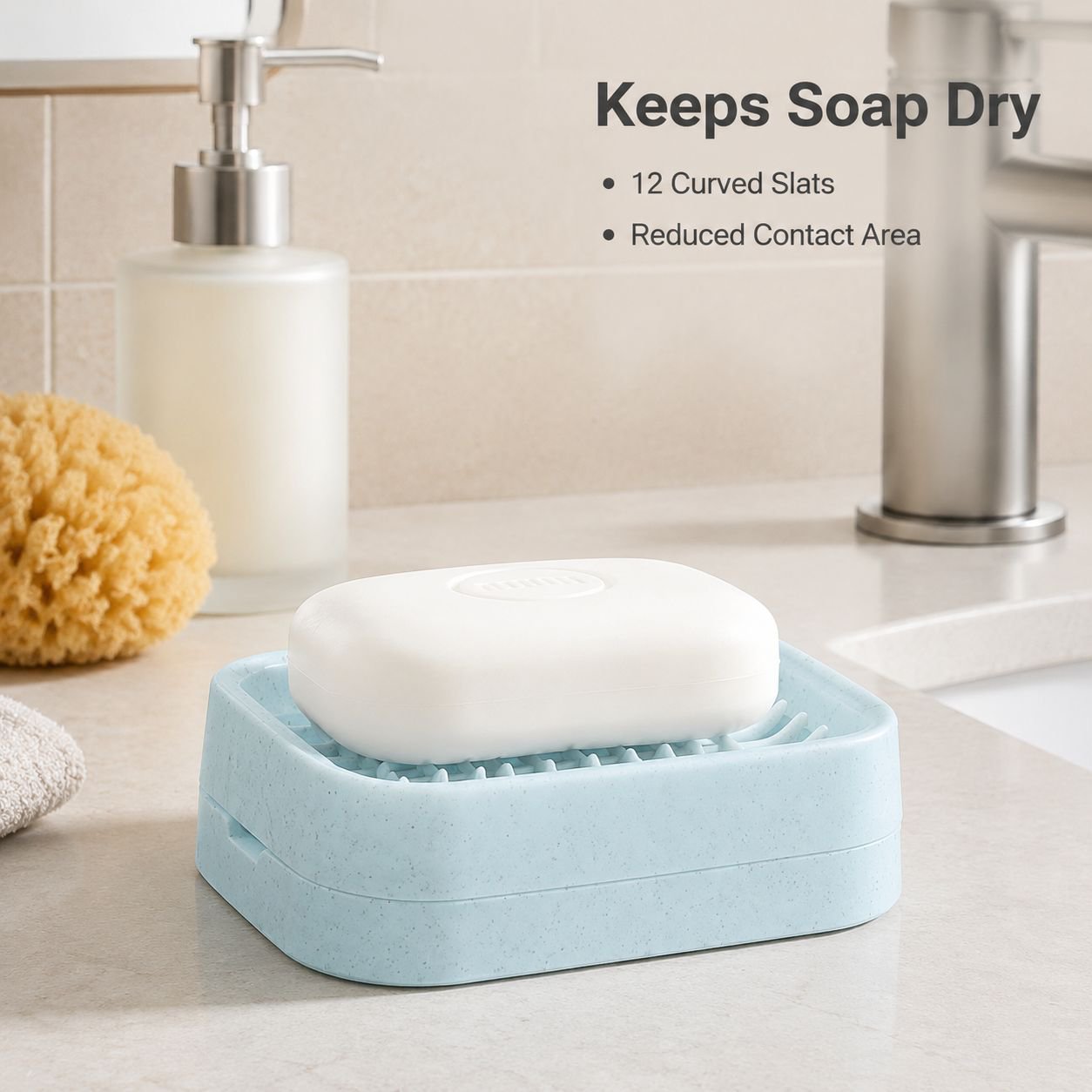 Household Soap Draining Holder