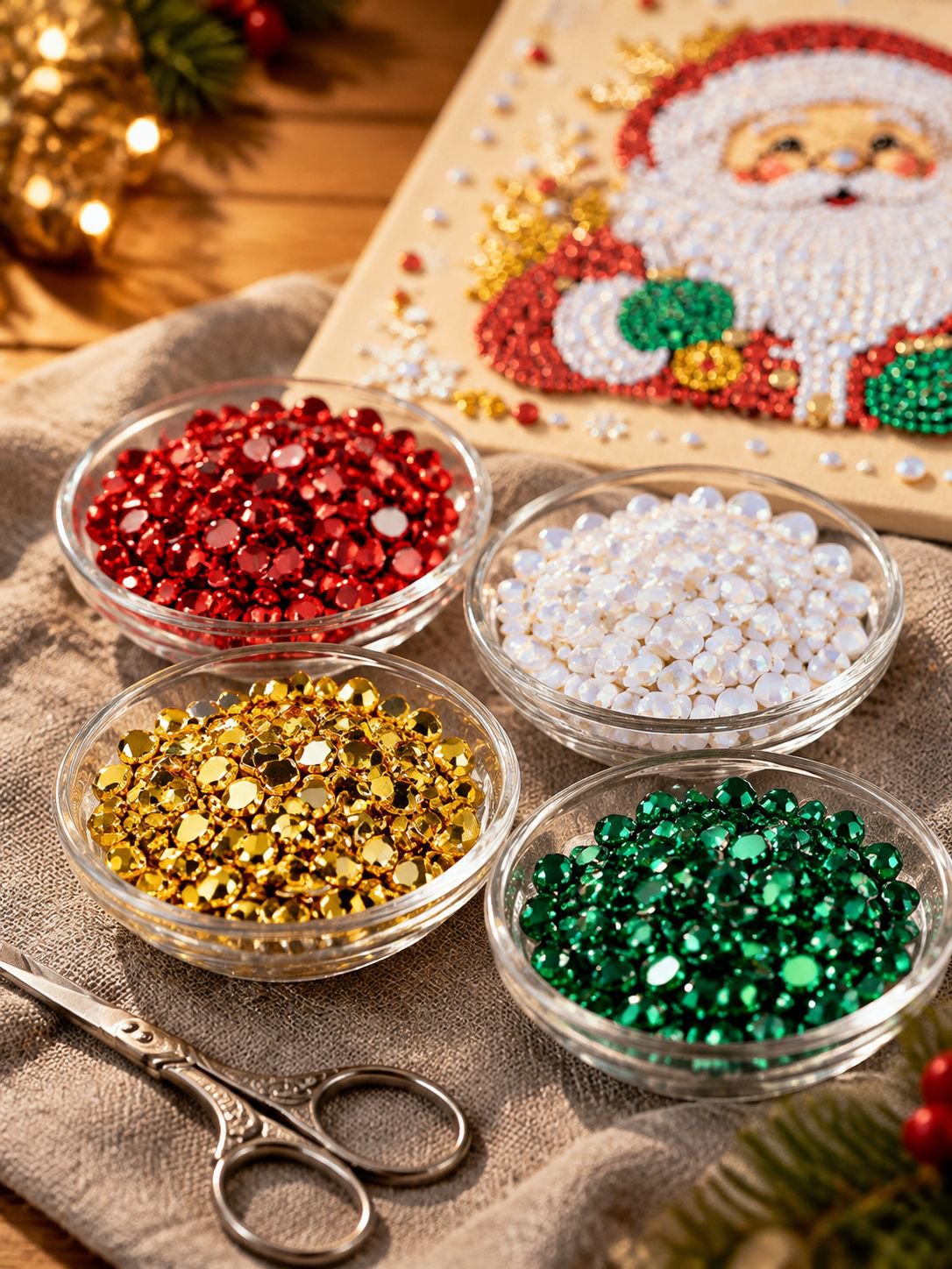 Kreatives Weihnachtsgeschenk Bastelset