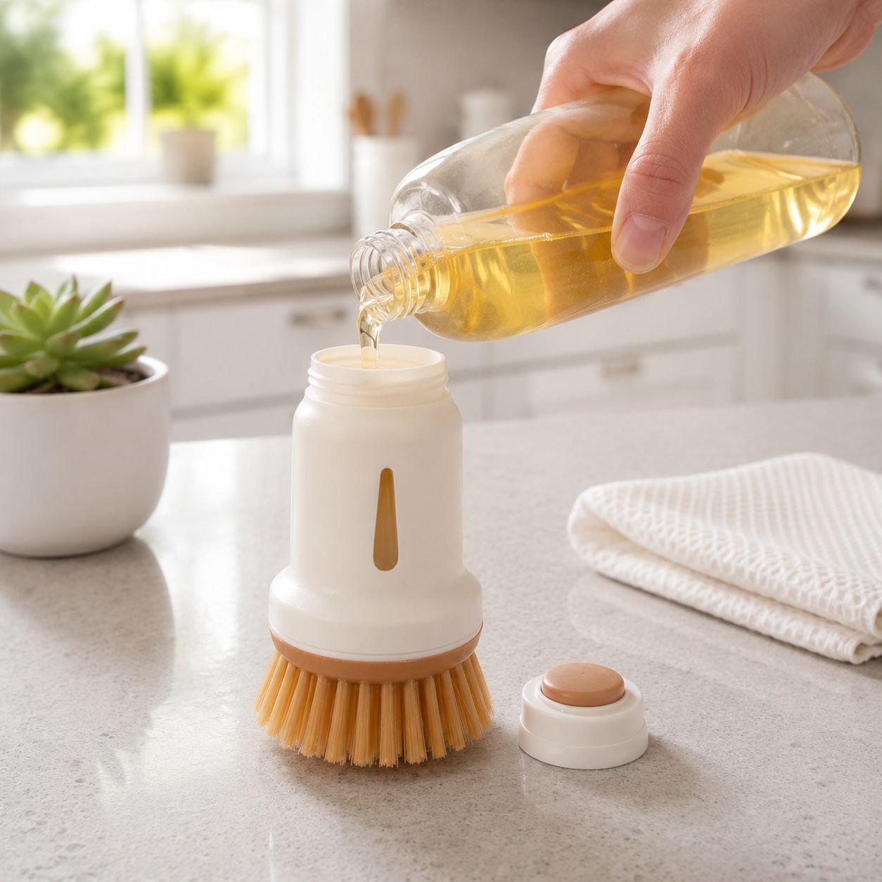 Brosse à casserole haute résistance à l'usure