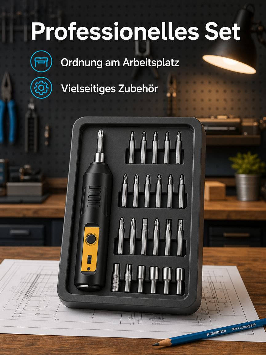 Mini Akkuschrauber im Einsatz beim Heimwerken