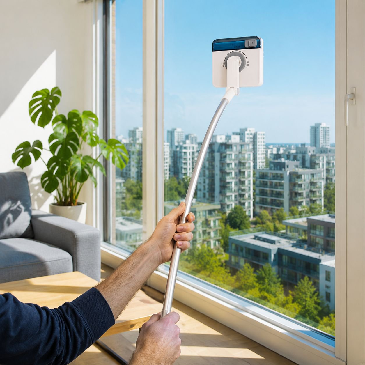 Magnetisches Glasreinigungswerkzeug Fensterputzer für Zuhause