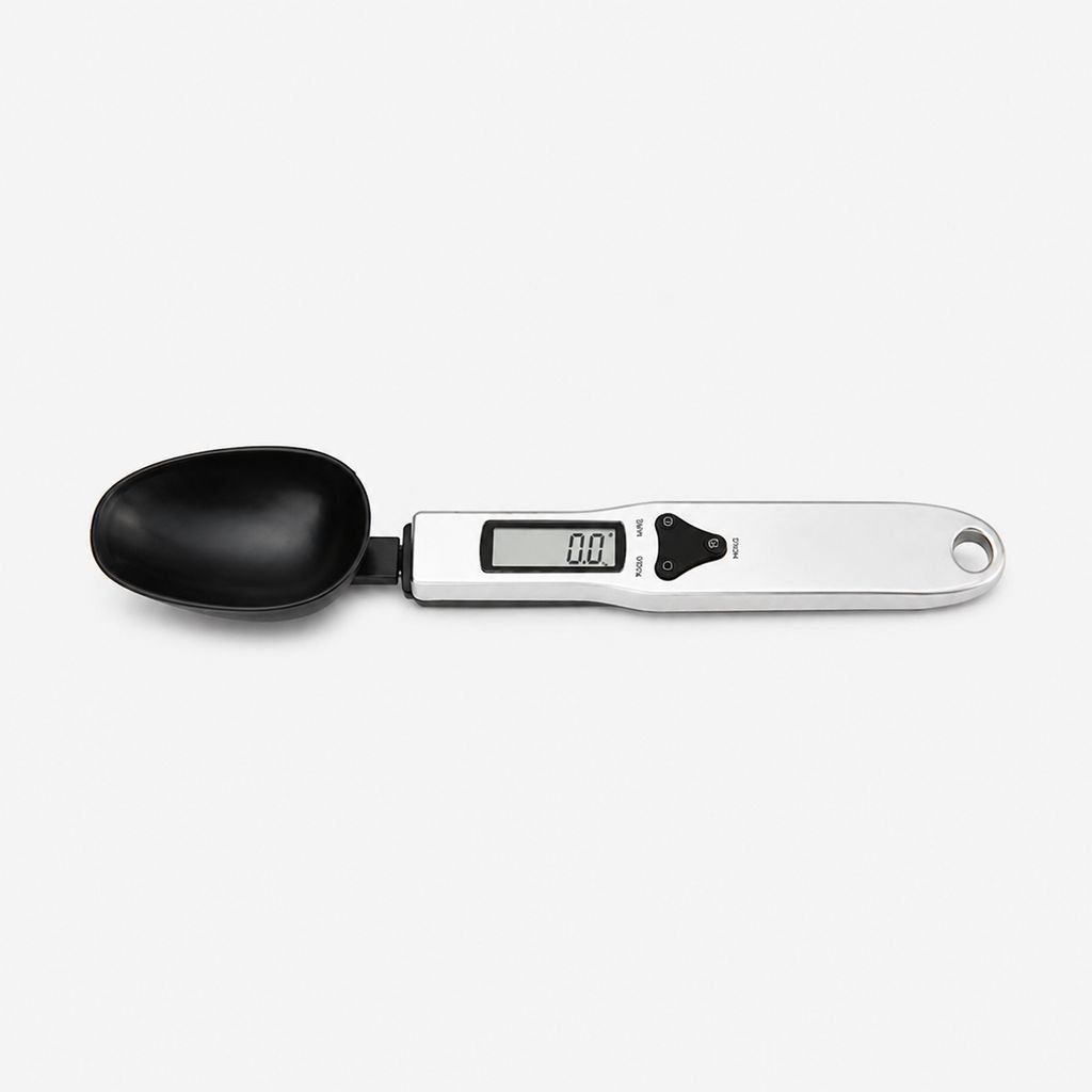 Cuchara medidora electrónica portátil de alta precisión para repostería y cocina