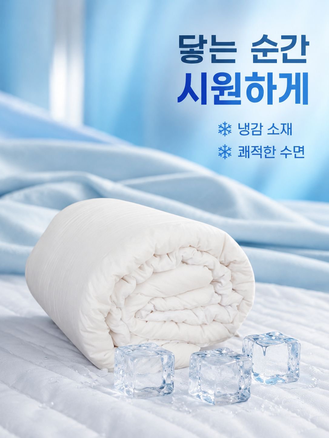 통기성 쿨링 에어컨 이불