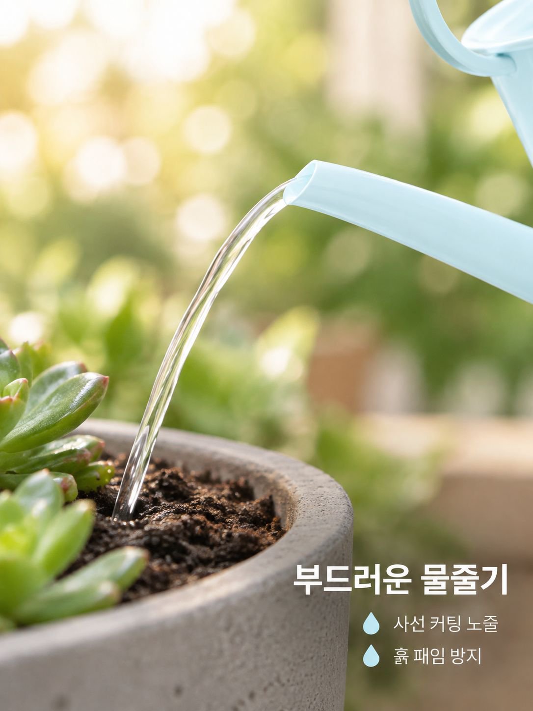 주둥이가 긴 물뿌리개