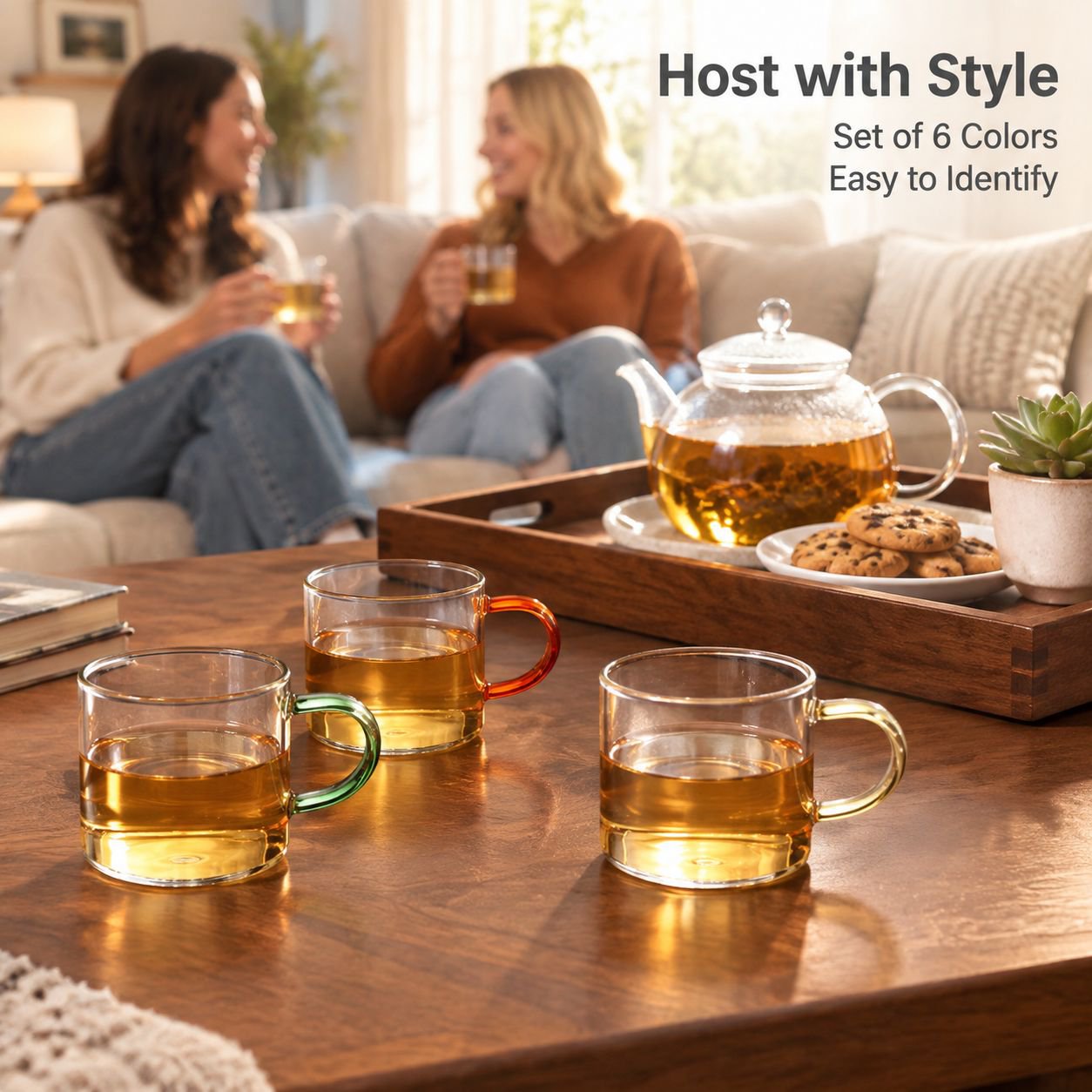 High Borosilicate Glass Tea Cup