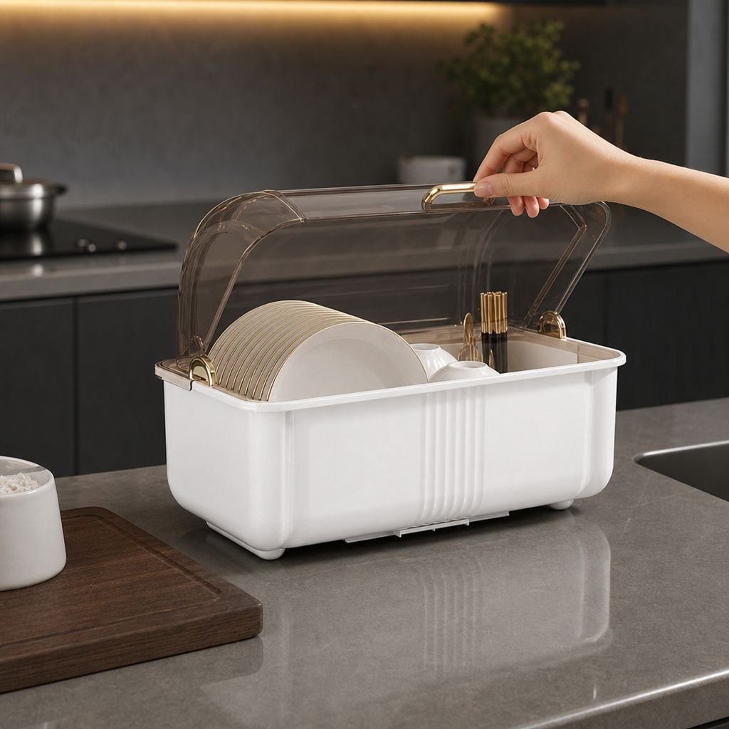 JMY-Kitchen Aufbewahrungsbox für Geschirr