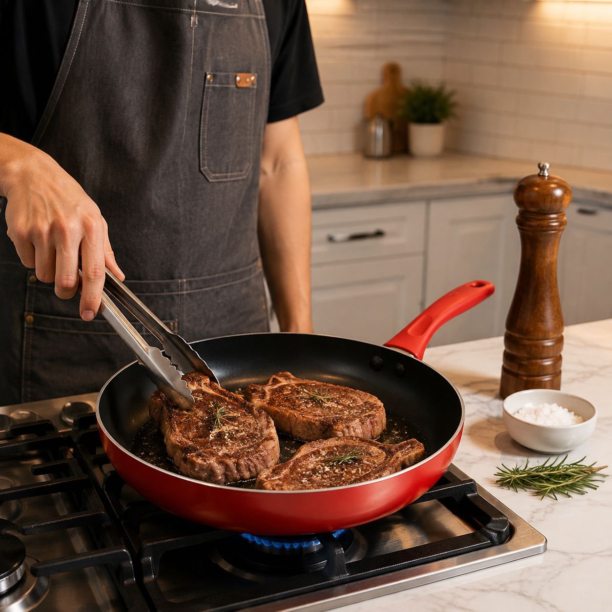 Household Non-stick Frying Pan for Pancakes, Steaks and More