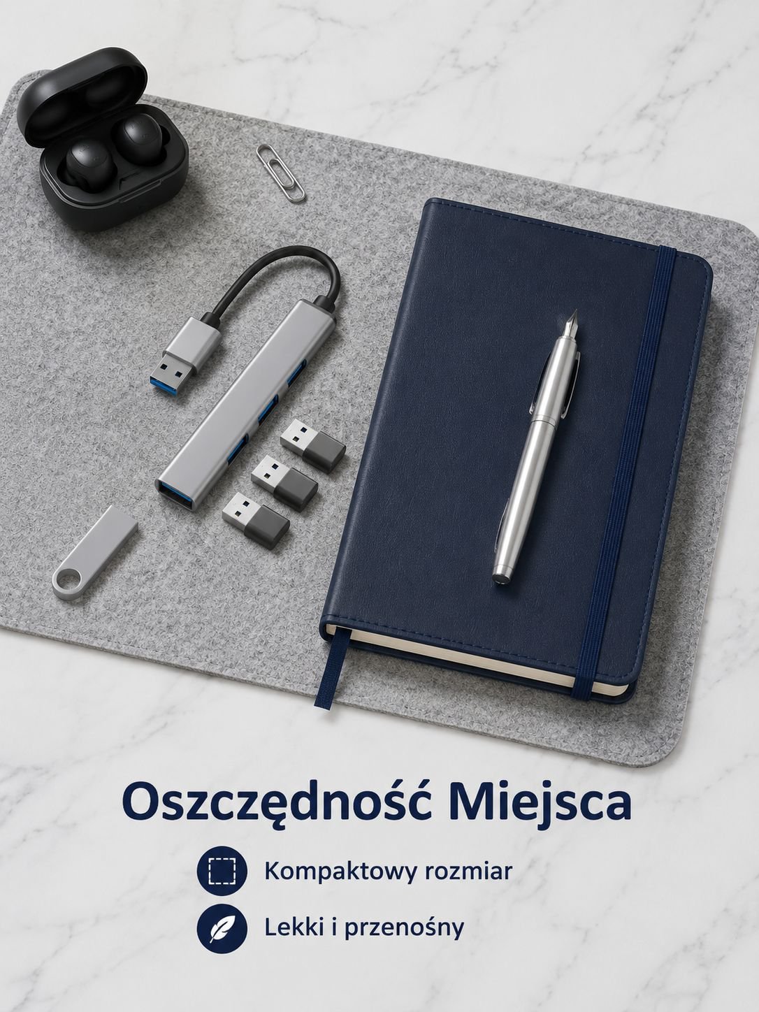 Wielofunkcyjna stacja dokująca USB