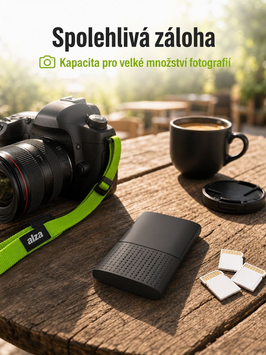 Přenosný SSD disk v ochranném pouzdře