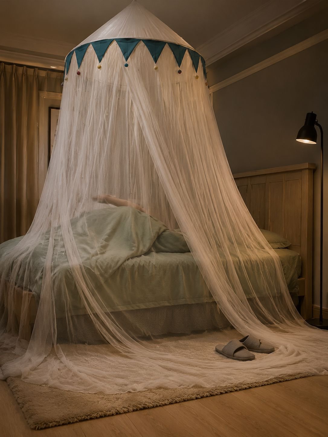 Elegantes Moskitonetz für Kinderzimmer und Erwachsene