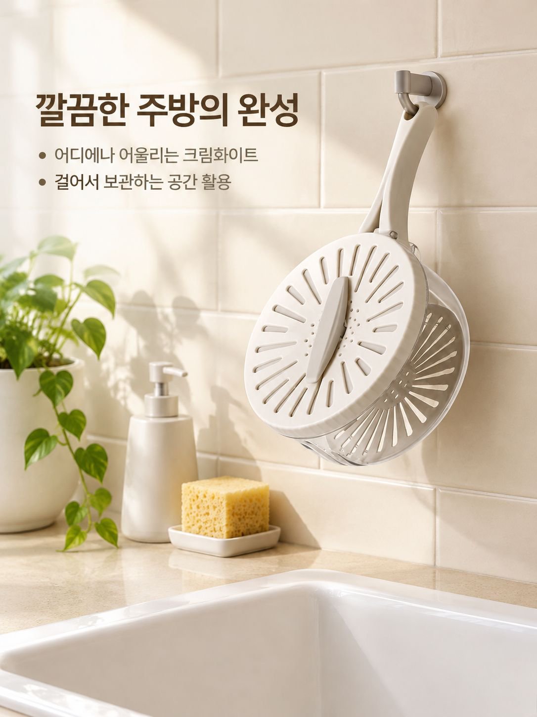 접이식 과일 및 채소용 콜랜더