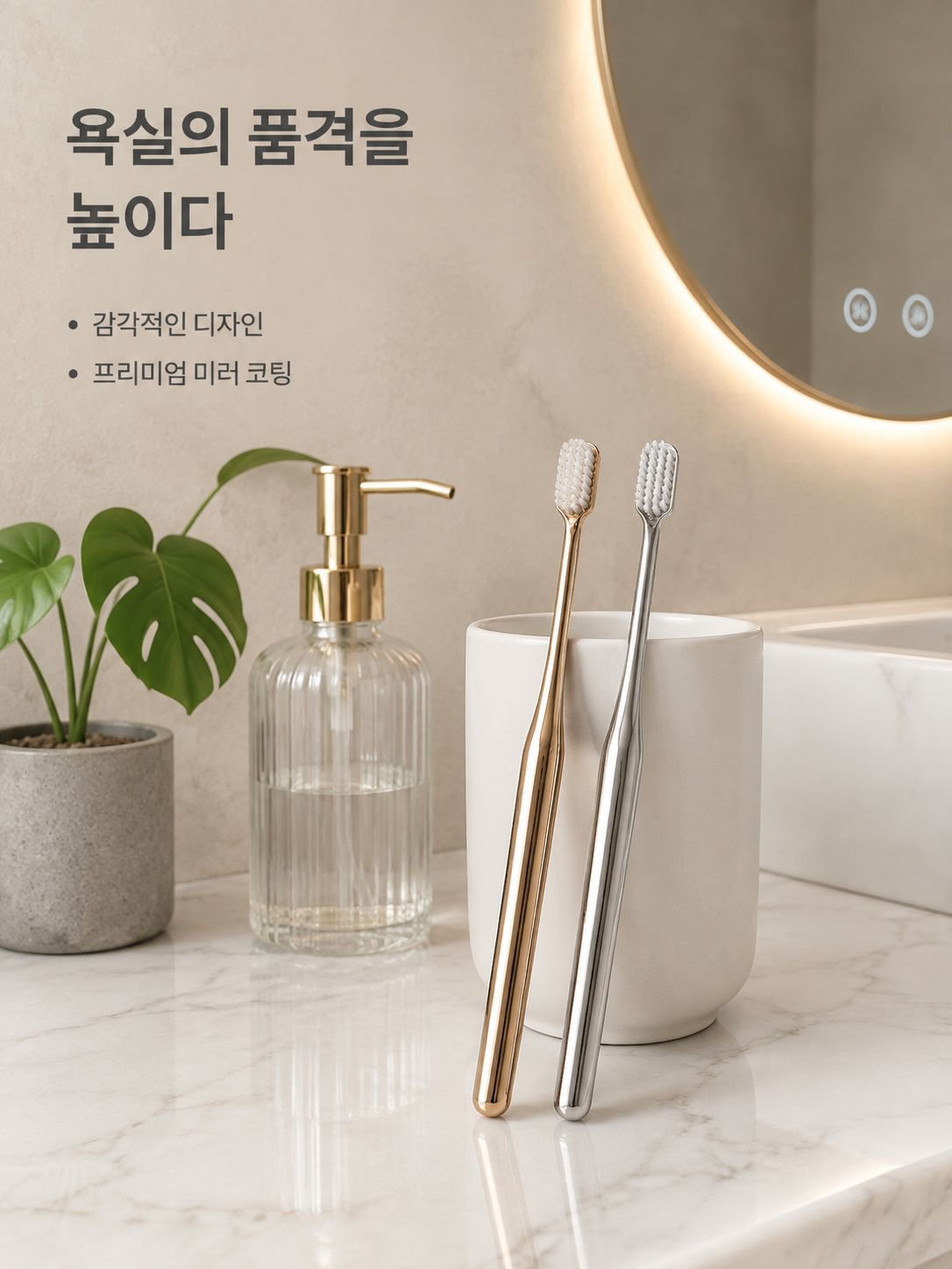 고급 부드러운모 칫솔 가정용 세트 성인용 와이드헤드 개별포장