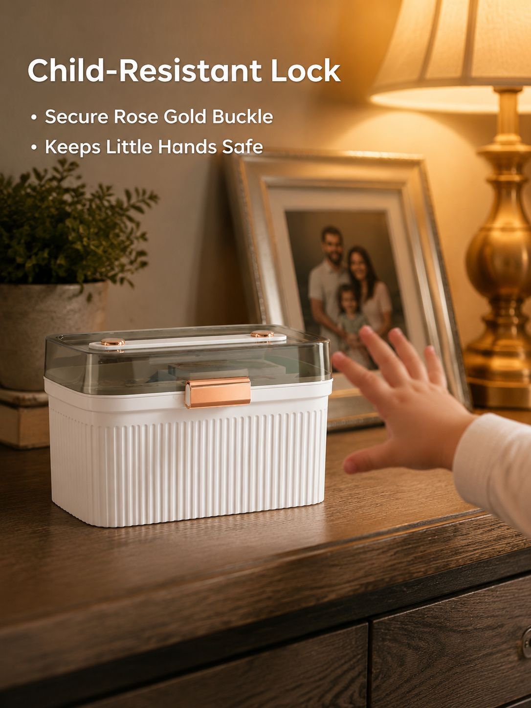 Large Capacity Multi-layer Medicine Box for Home Use