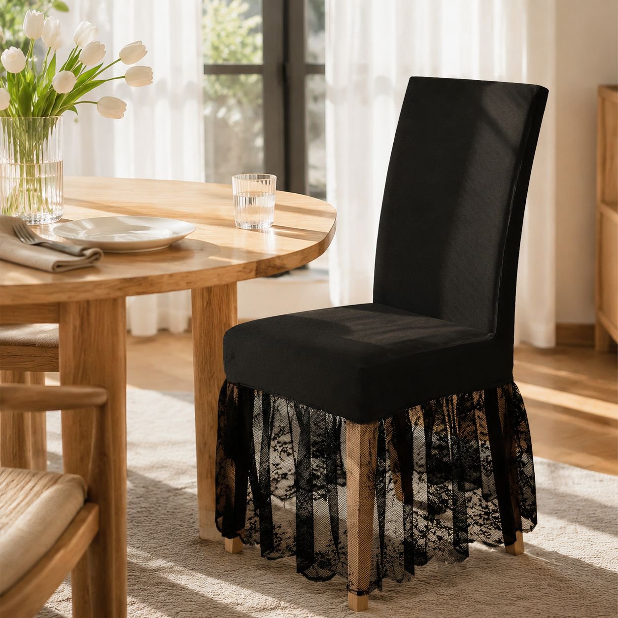 Milk Silk Non-slip Seat Cover