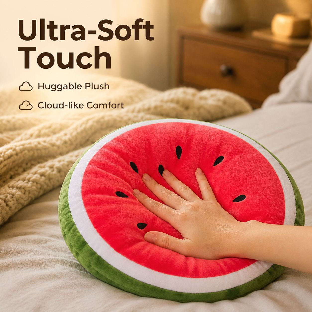 Watermelon Plush Toy Pillow