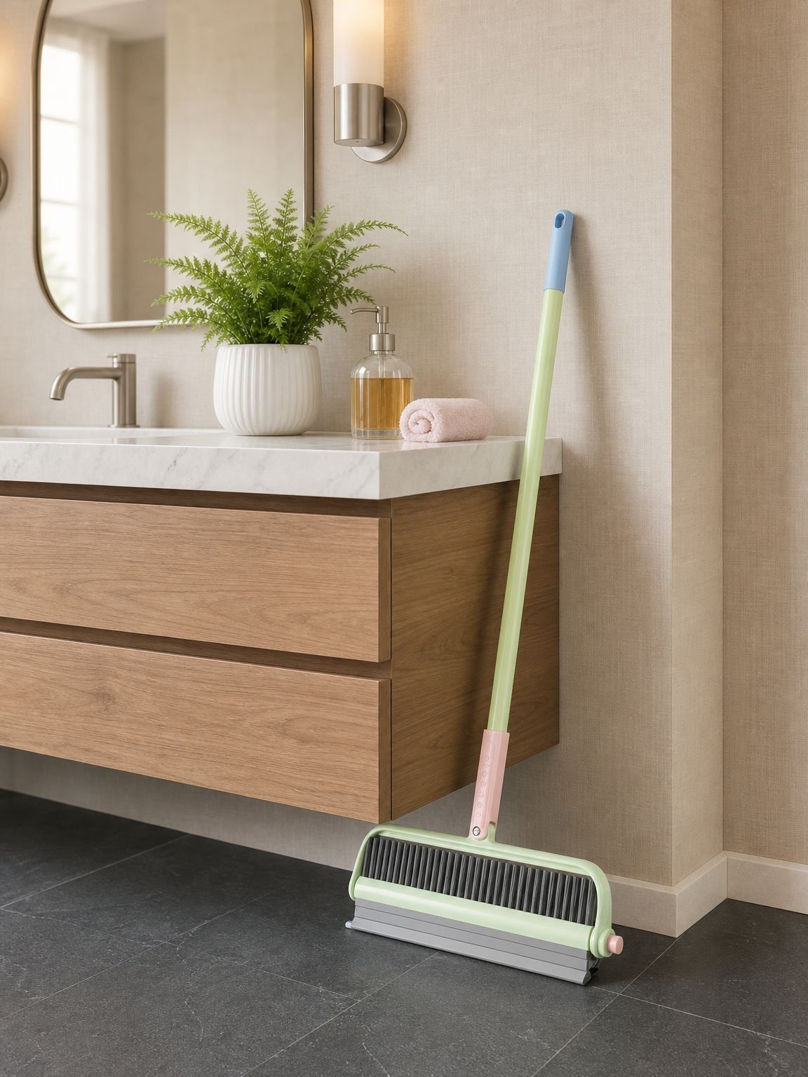 Home cleaning tool for tiles, floors, and bathrooms
