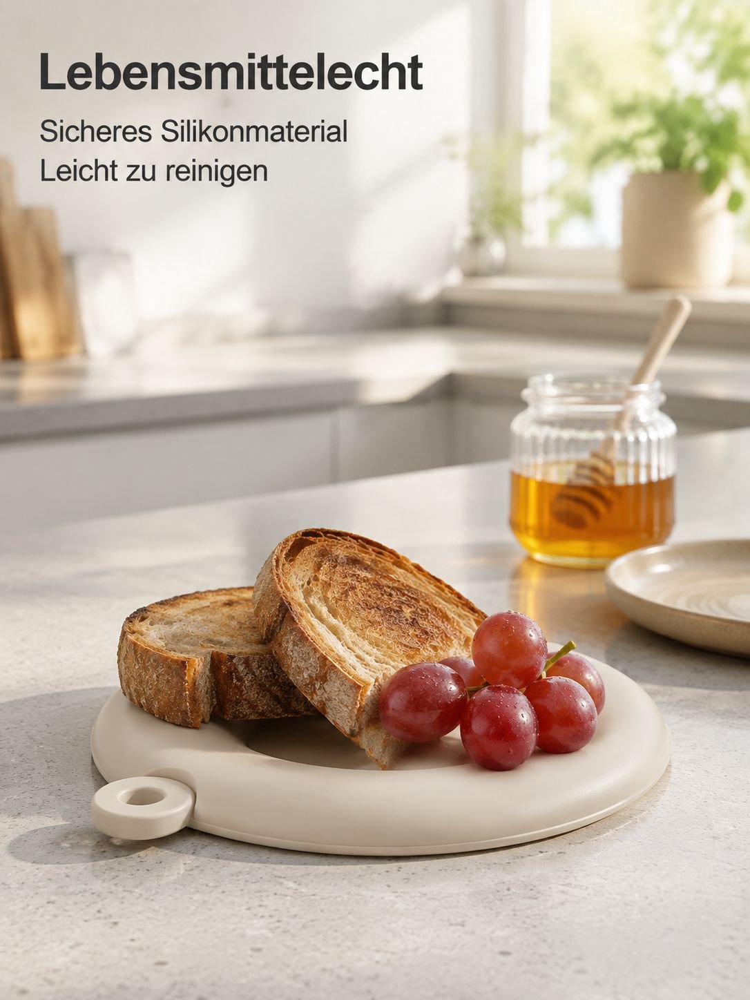 Flexible und langlebige Silikon Untersetzer