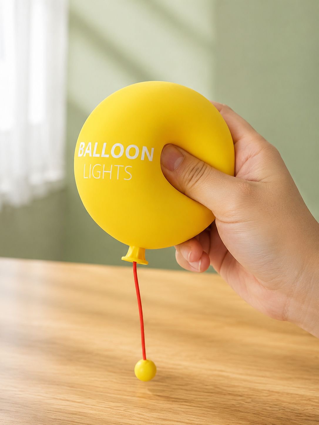 JMY Silicone Balloon Night Light, Breastfeeding Lamp, Bedside Lamp, Wall-mountable or Handheld, Thre