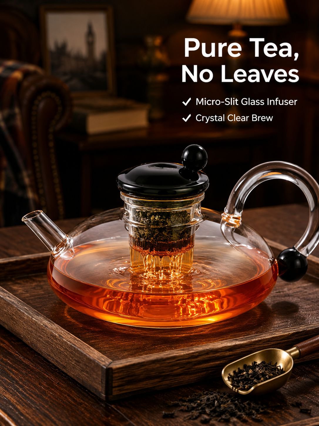Borosilicate Thickened Glass Teapot