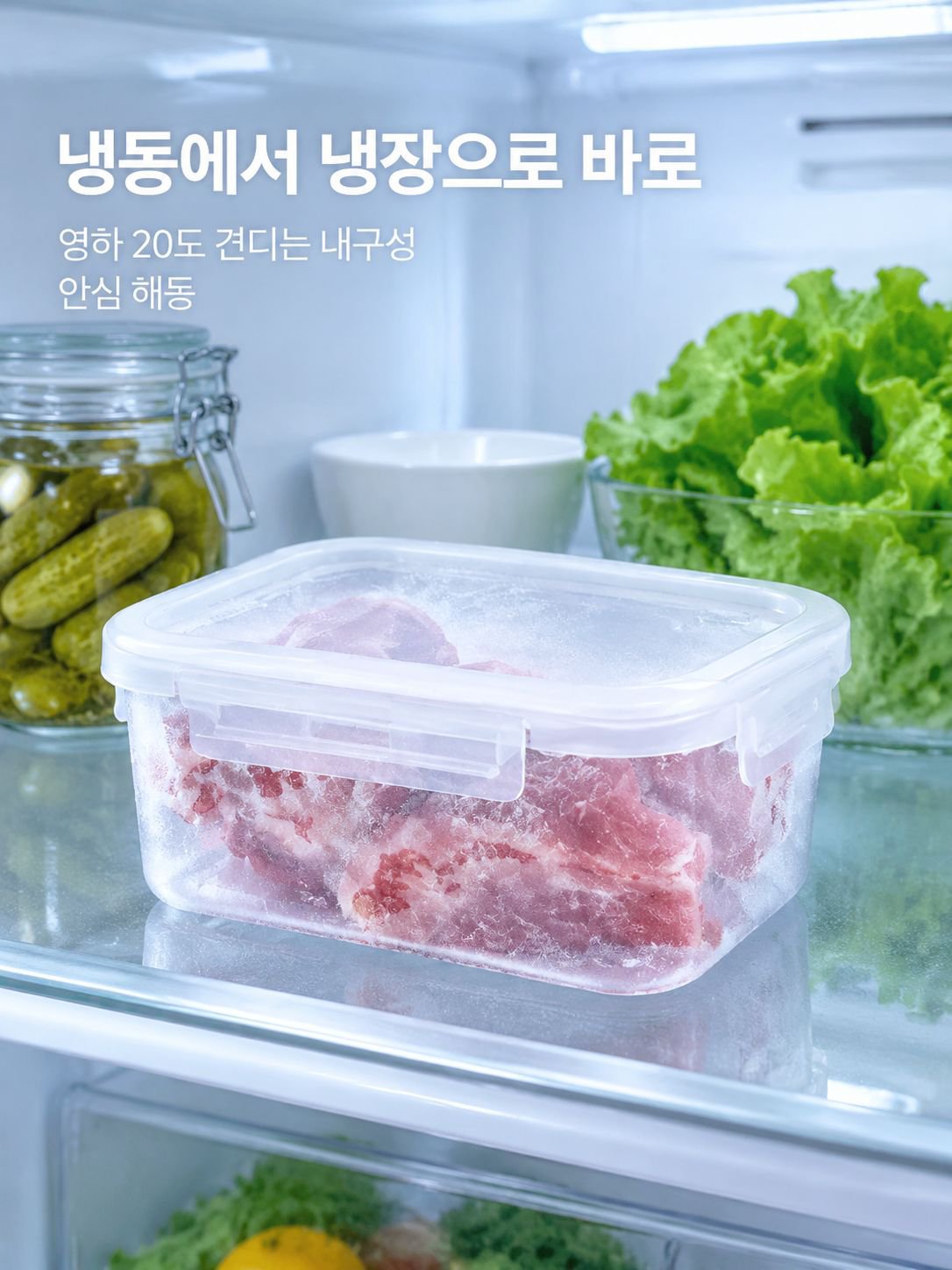 냉동 보관용 용기