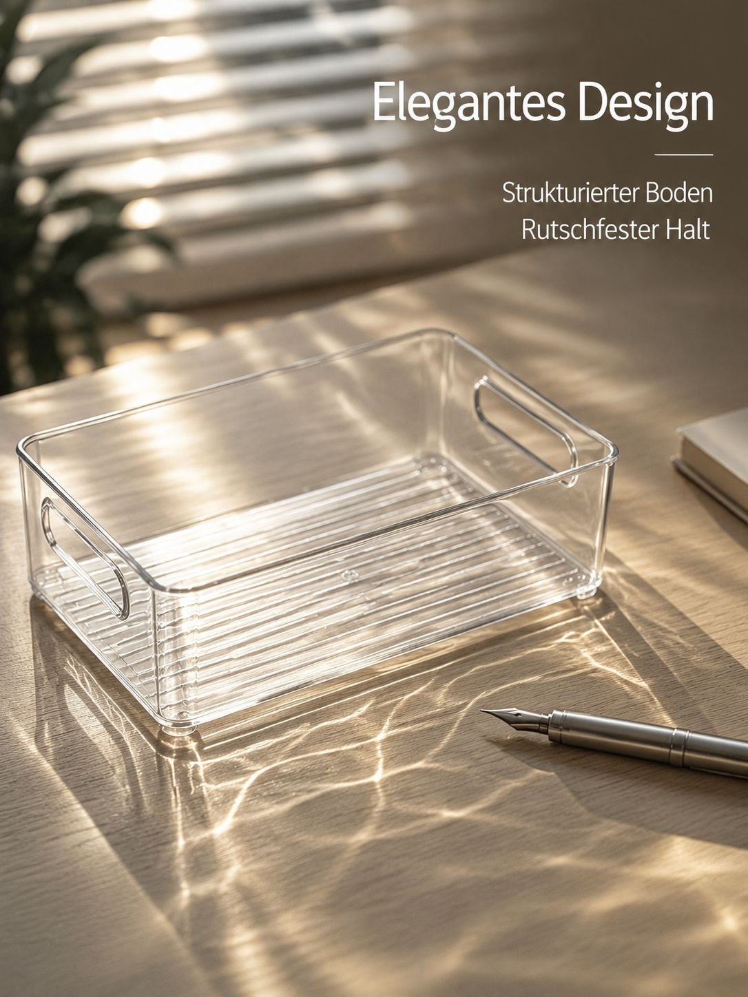 Stabiler Acryl Organizer für Bürobedarf und Zubehör