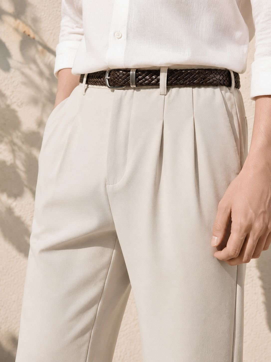 Look urbain avec pantalon ample tendance pour homme