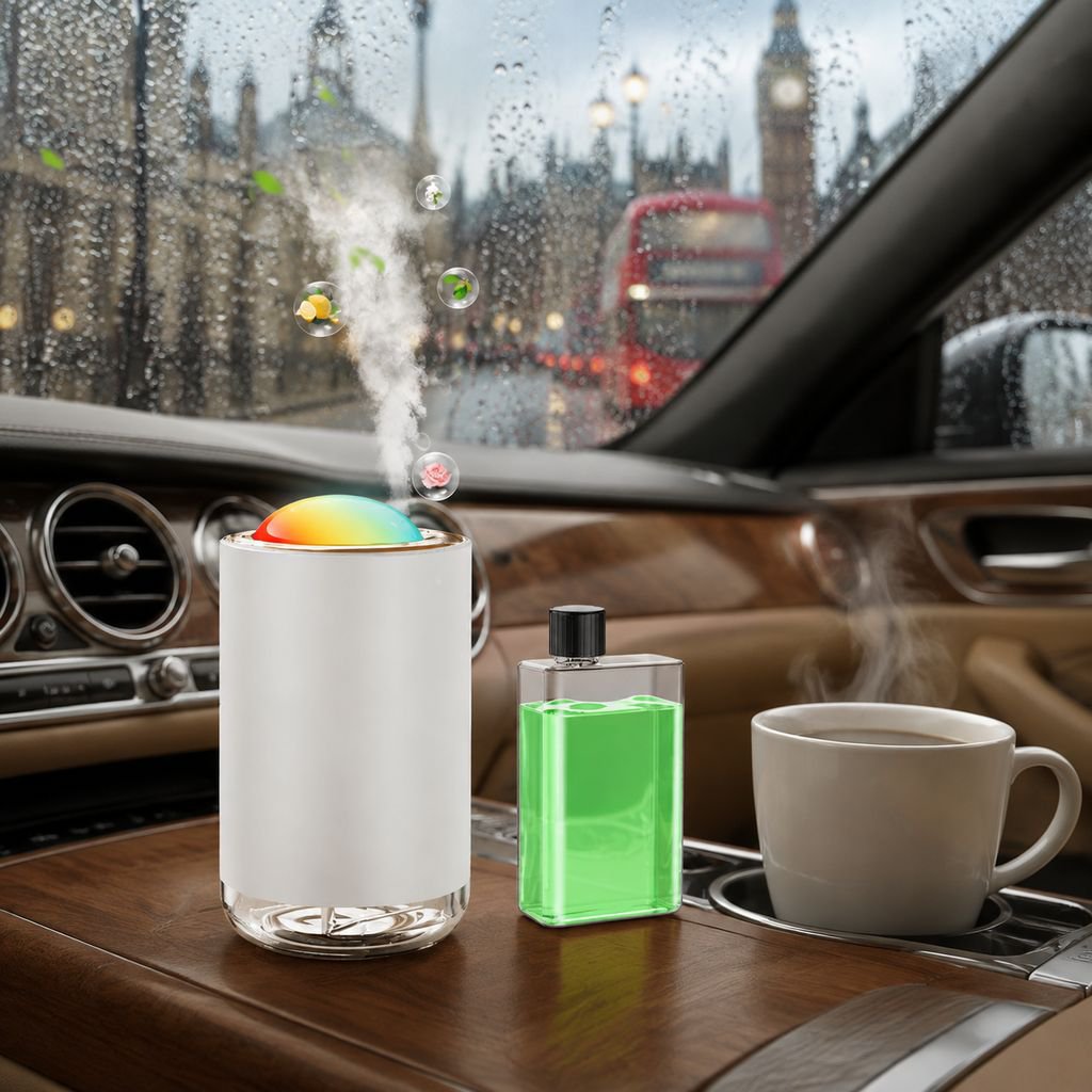Car aromatherapy machine intelligent spray car perfume ornaments car ladies light fragrance machine 