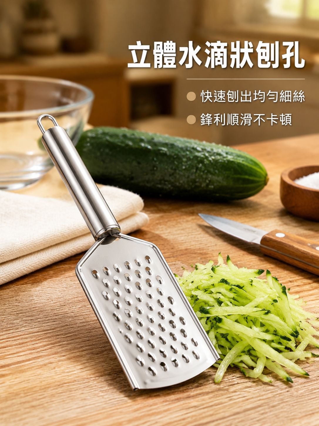 不鏽鋼多功能蔬菜切絲器