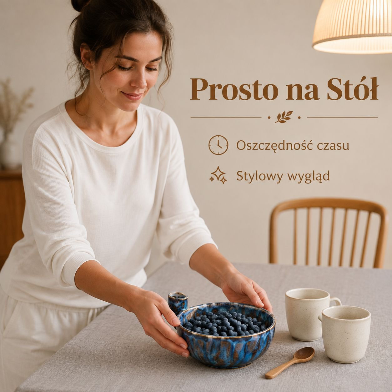 Ceramiczny kosz na owoce