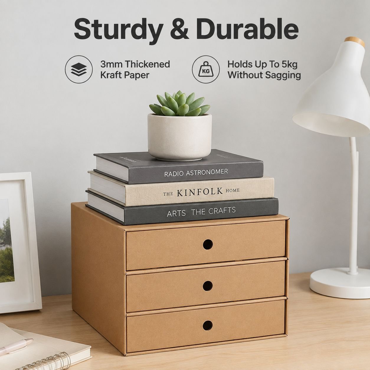 Multifunctional Desk Organizer Box