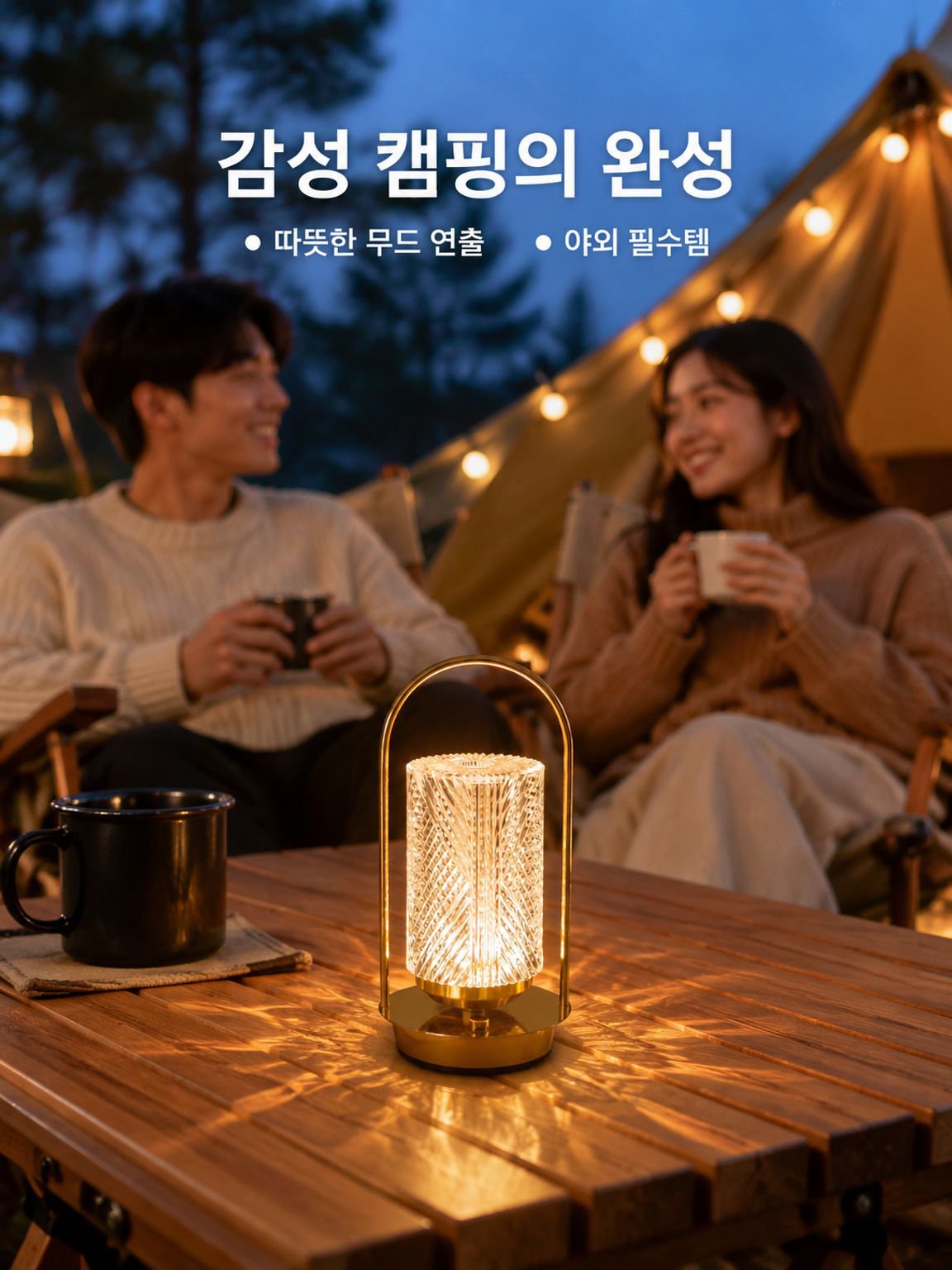 야외 캠핑용 휴대용 조명