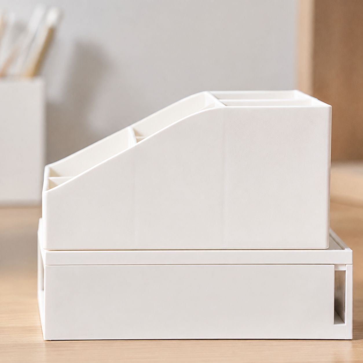 Space-saving Japanese stackable storage solution