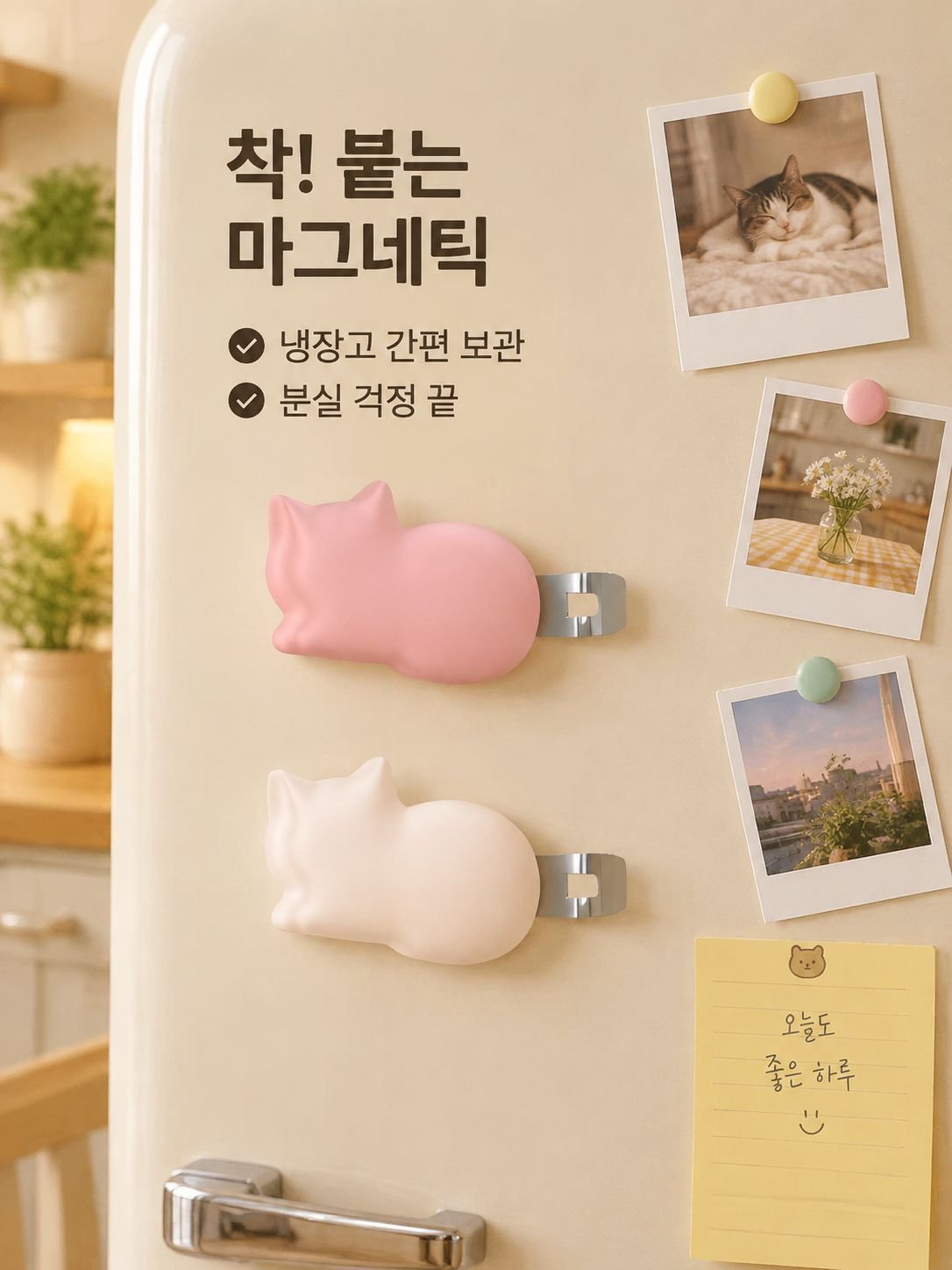 다기능 스테인리스 스틸 자석 병따개