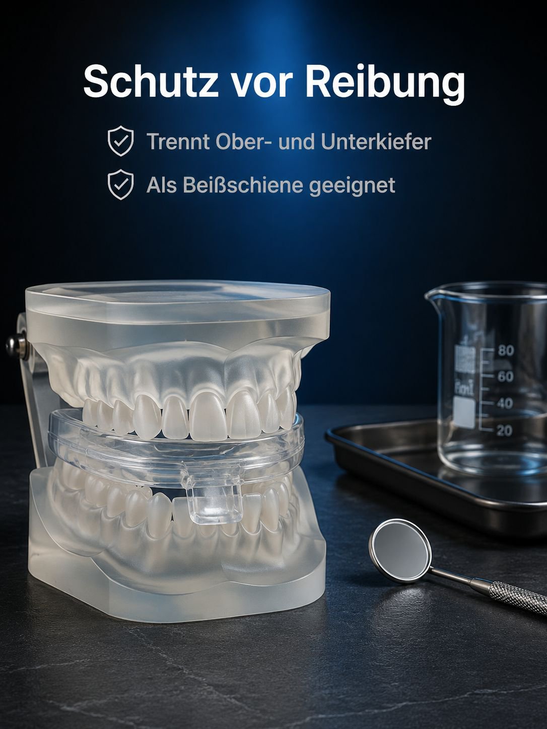 Zahnschiene für sicheres Zähnebleichen zu Hause