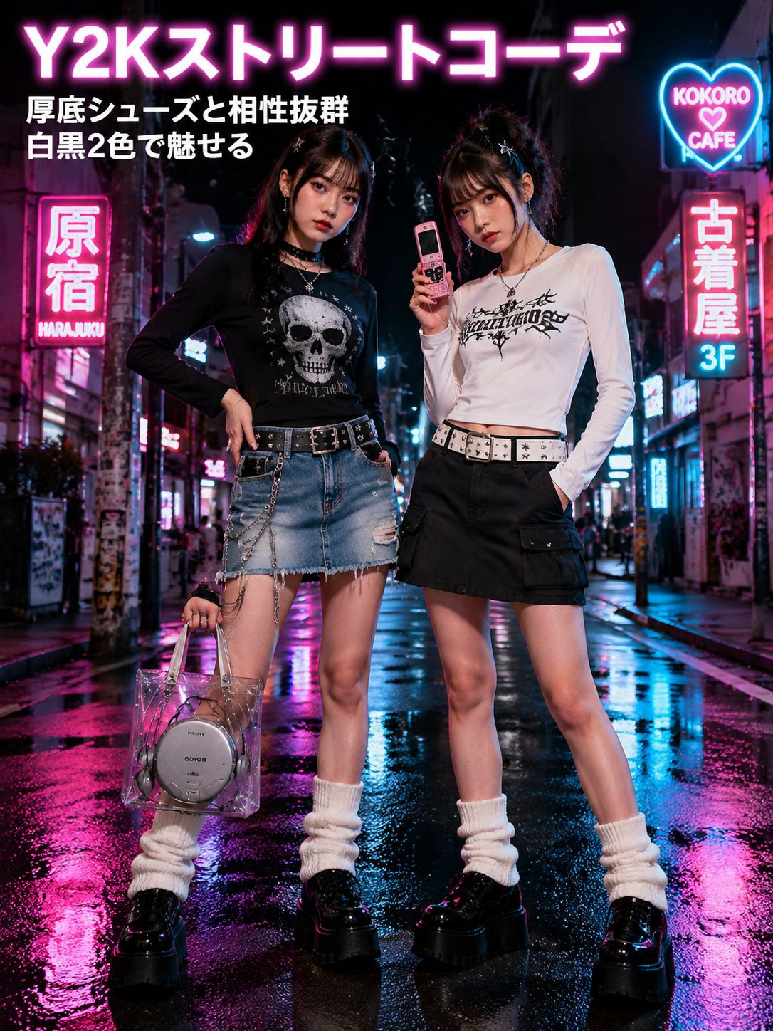 女性用ダブルホールデニムベルト