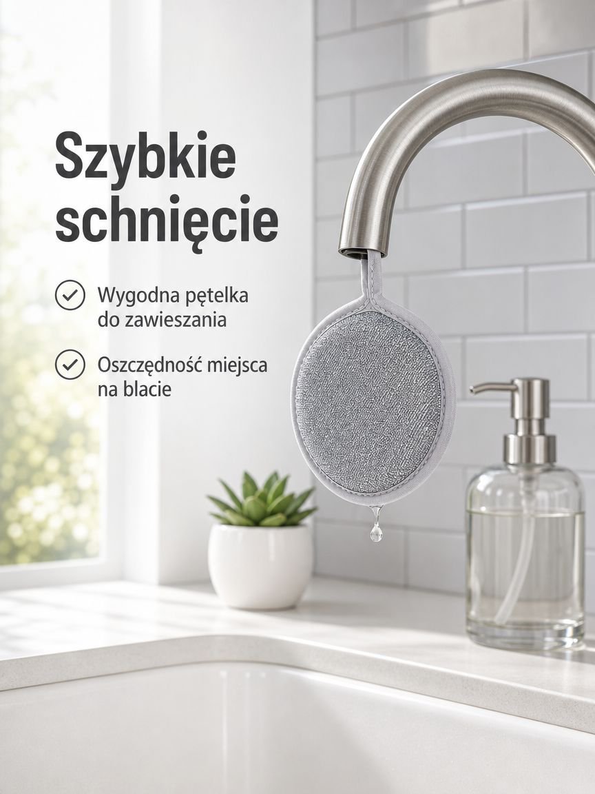Metalowa gąbka do czyszczenia