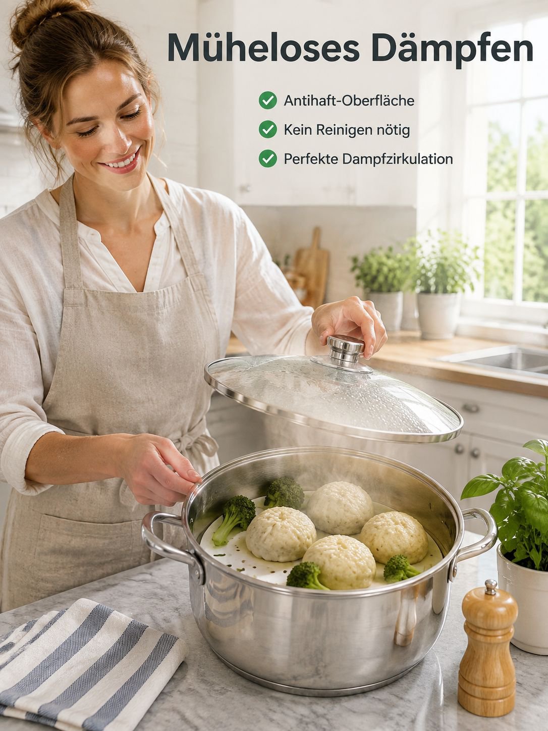 Dämpferpapier Lebensmittelqualität Einweg-Dämpfunterlage für Baozi und Brötchen