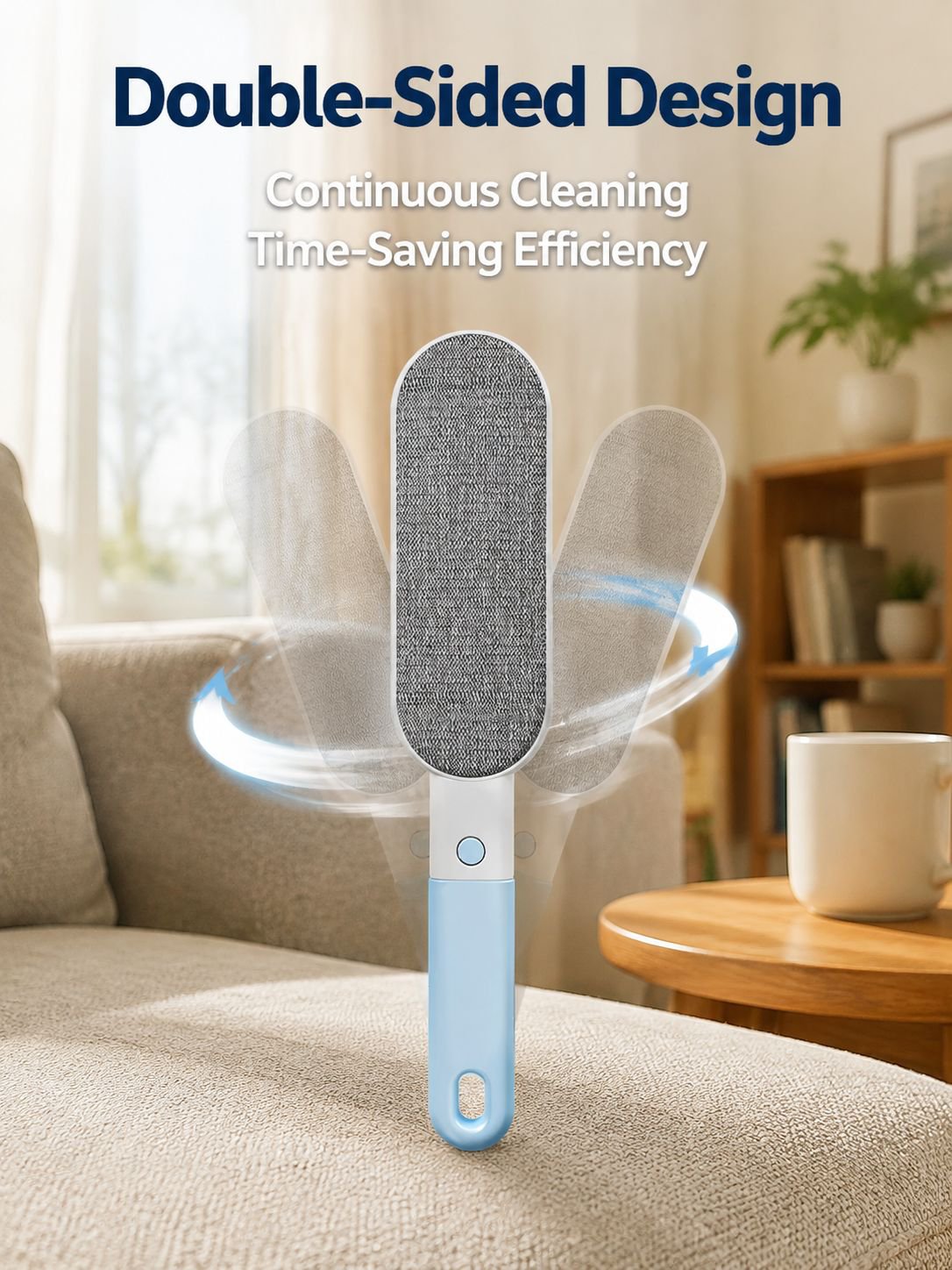 Double sided electrostatic brush