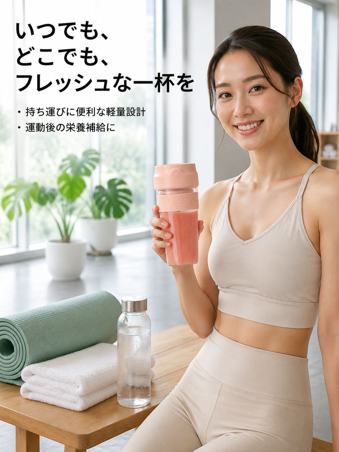 6度ジューシーポータブル充電小型家庭用ジュースカップ学生全自動多目的ジューシーカップ