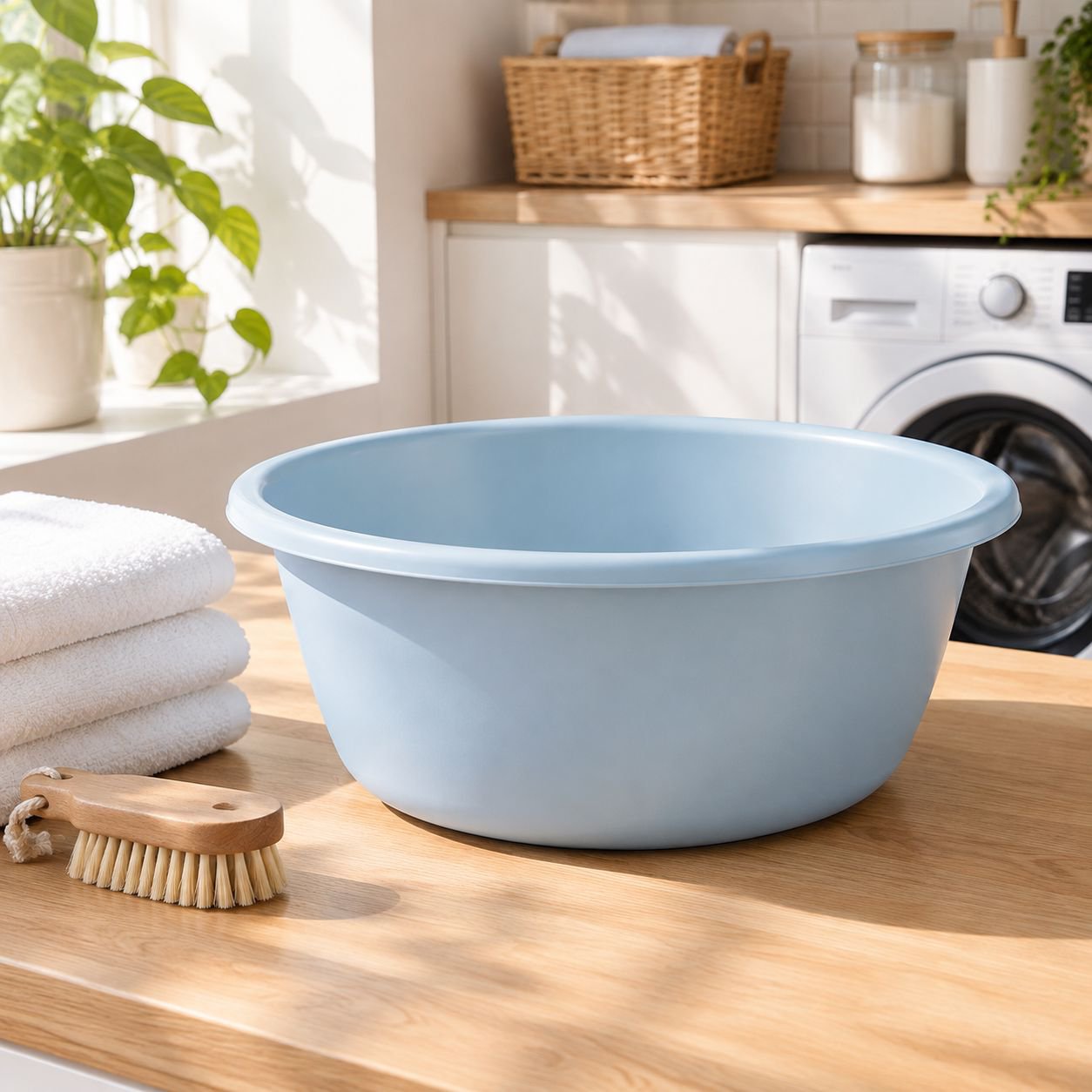 Household plastic basin